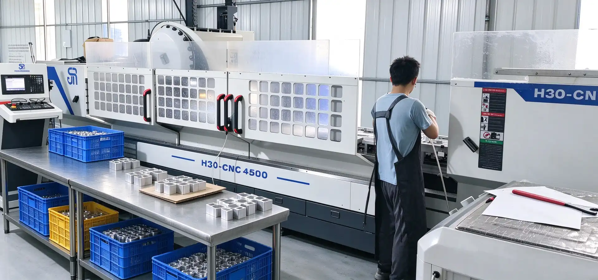 Advanced CNC machining for heavy-duty aluminum profiles