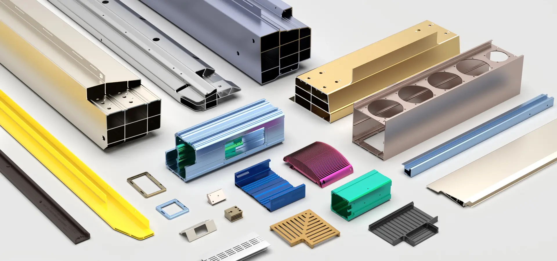 Custom aluminum machined components