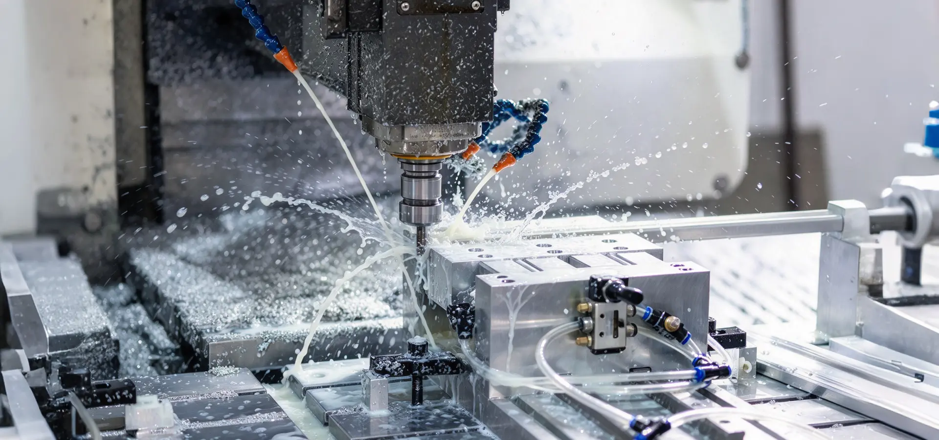 Precision CNC machining process