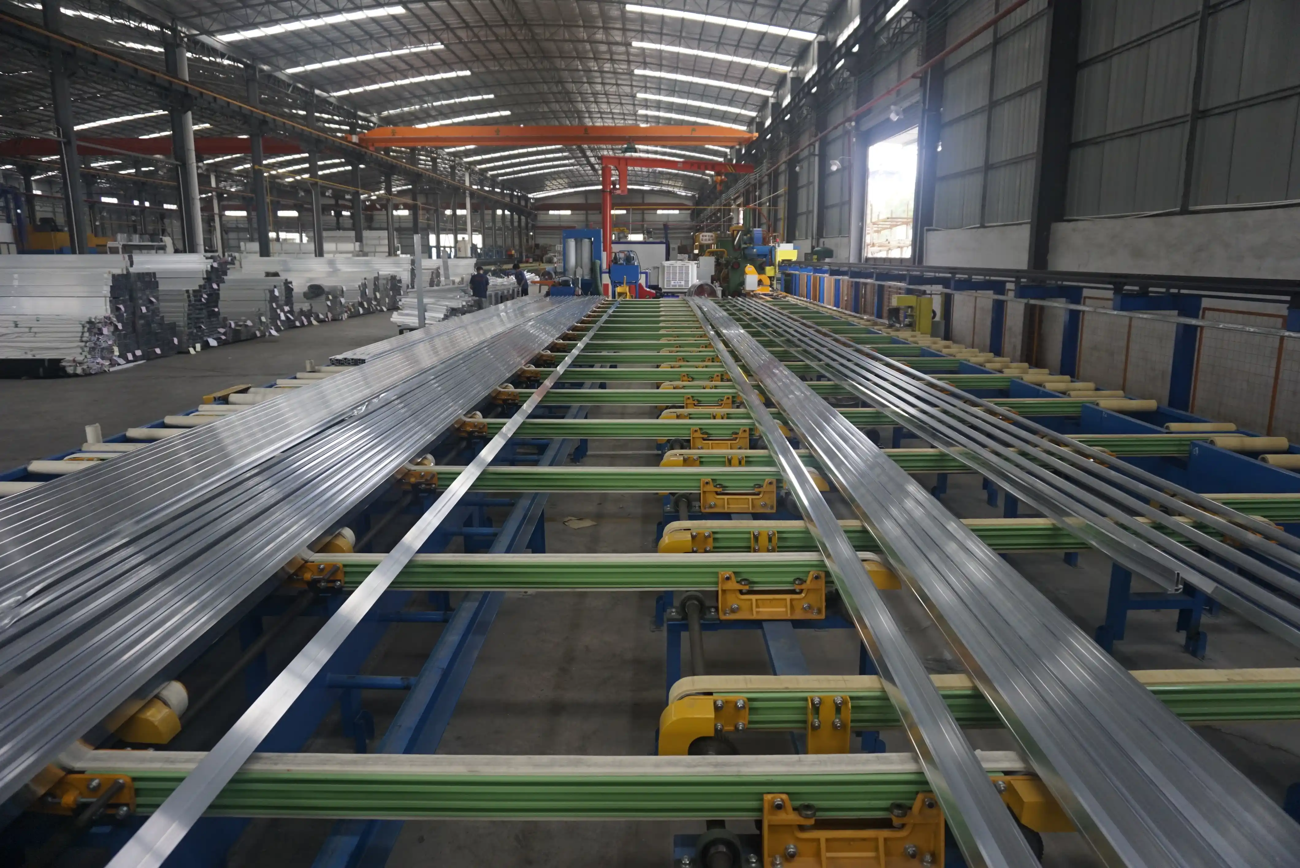 Large-scale automated aluminum profile production line recognized in 2018.