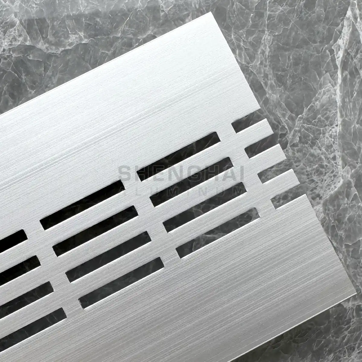 Punched aluminum grate 2
