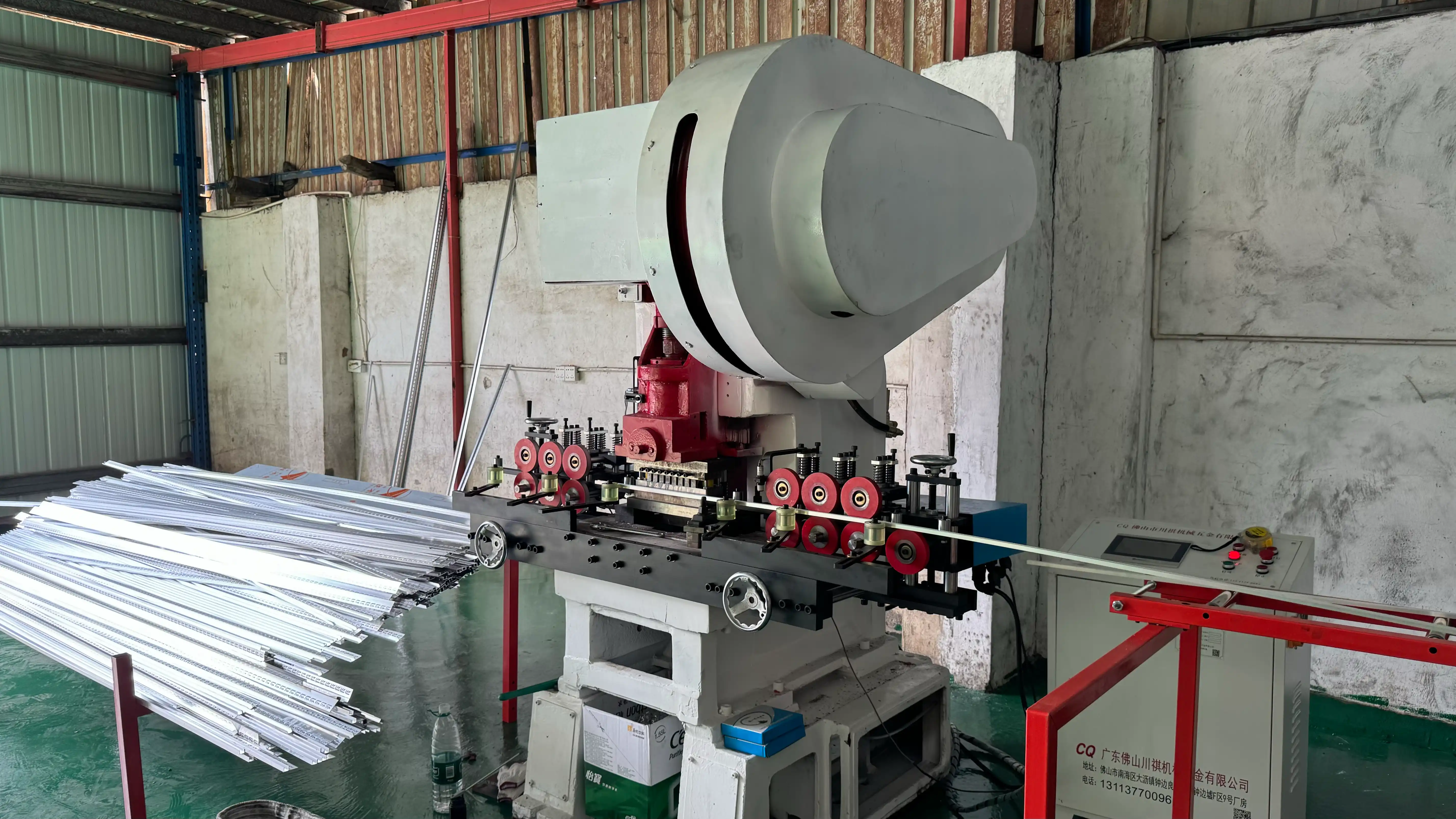 Industrial punching production line