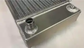 Welded tubular part