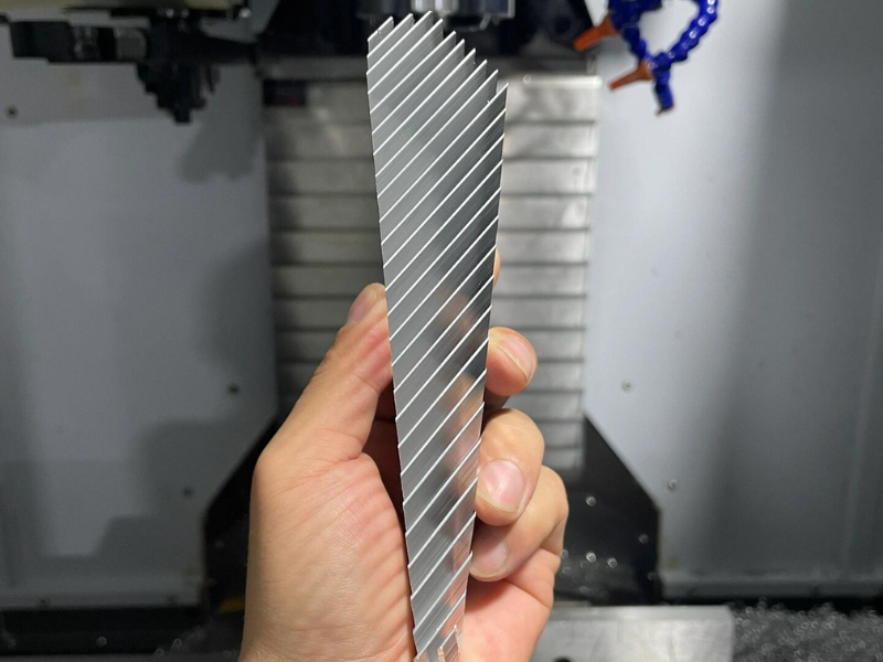 Aluminum extruded heat sink