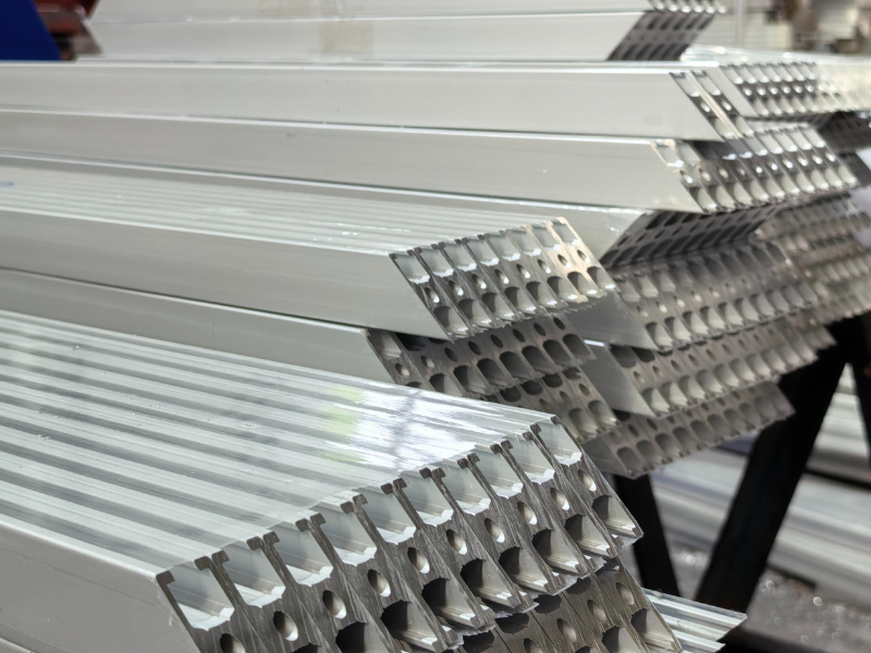 Aluminum extrusion cutting services