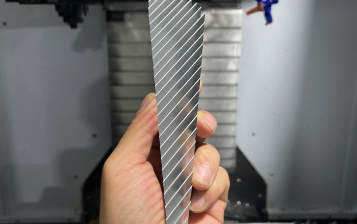 Aluminum extruded heat sink