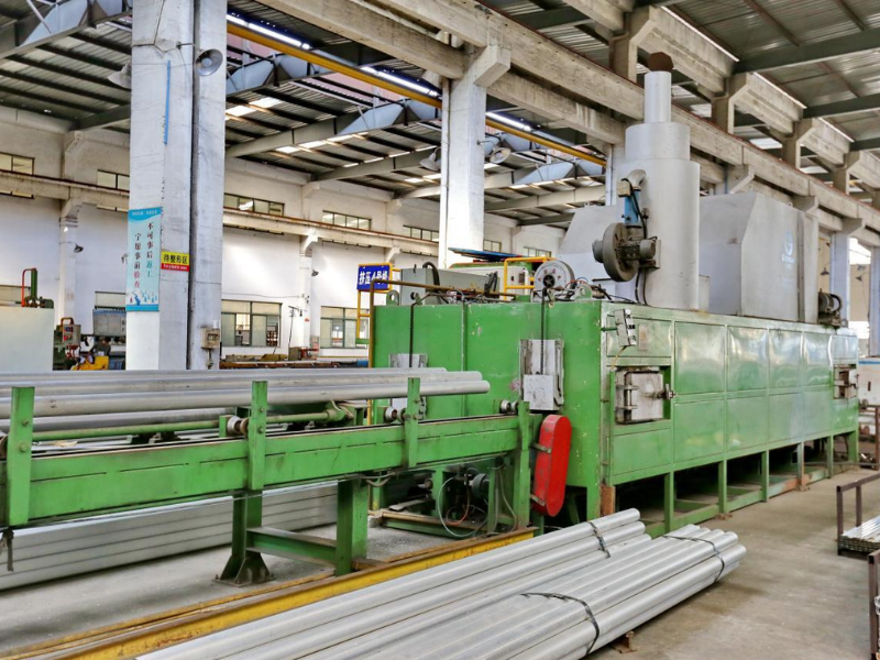 Aluminum extrusion process