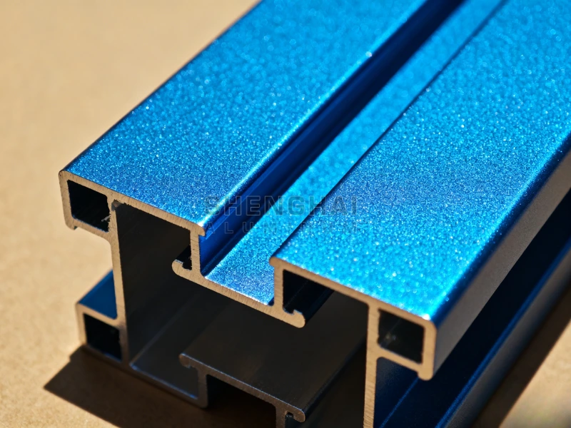 Anodized aluminum profiles