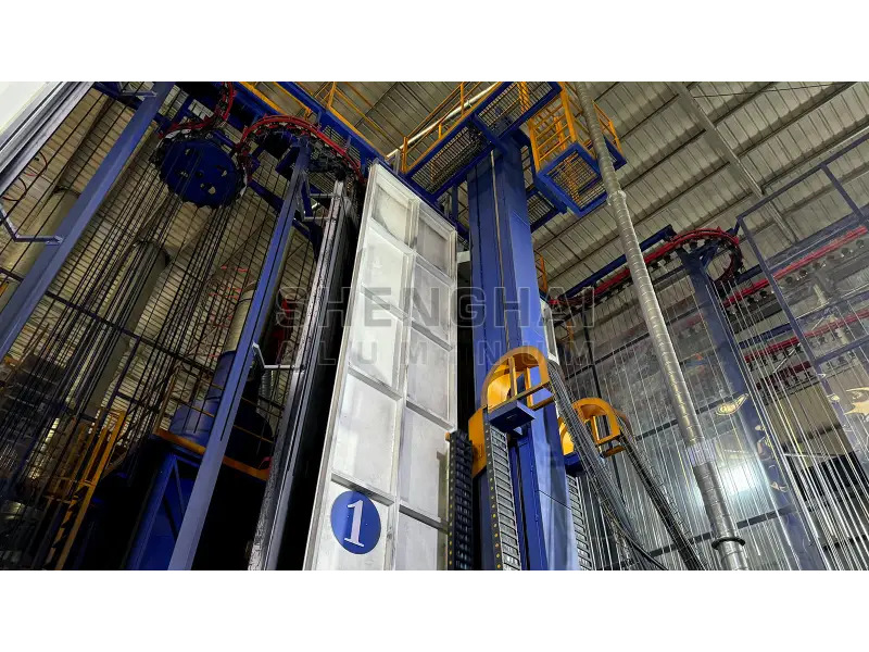 aluminum profile powder coating